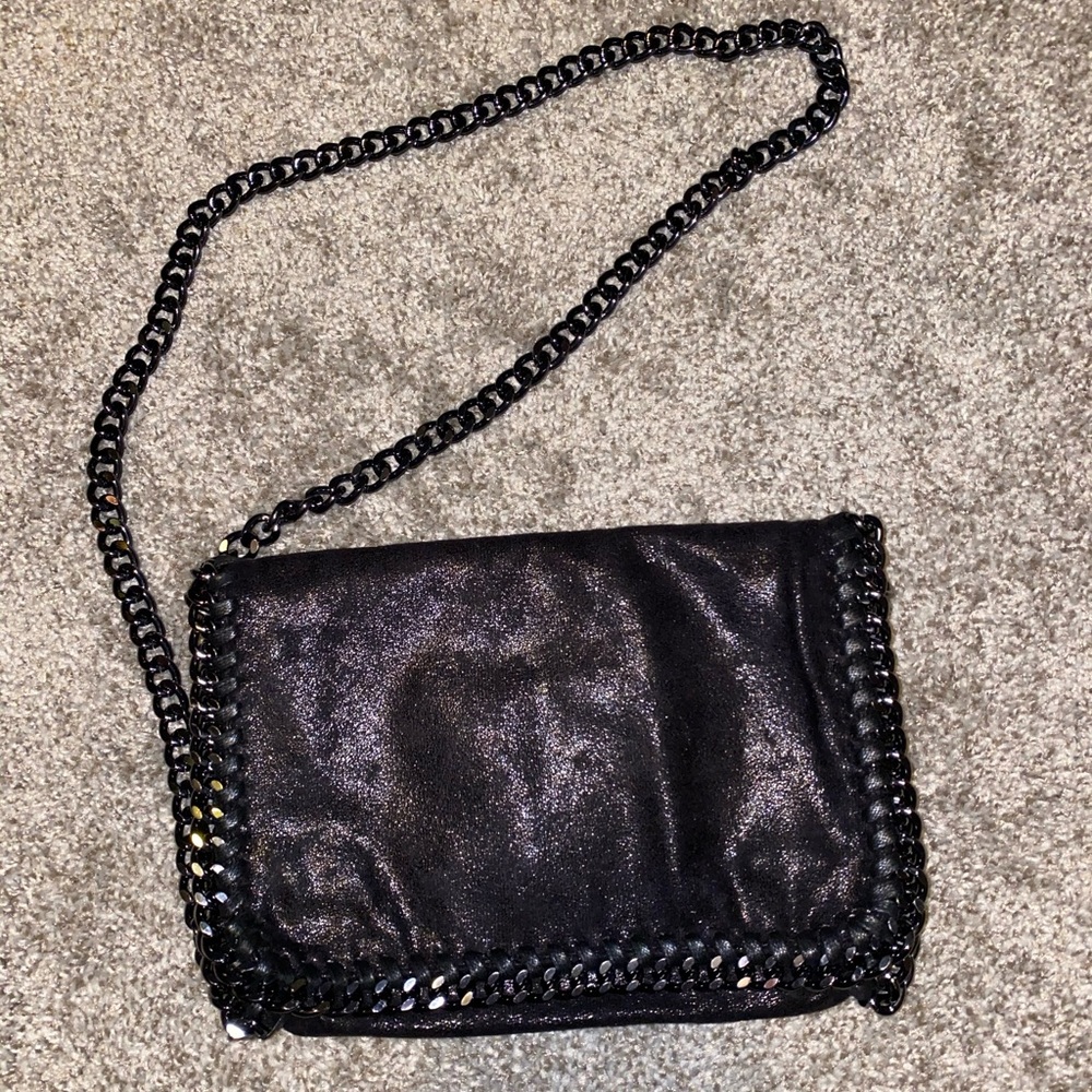 SOLD Crossbody fallabella foldover hobo bag